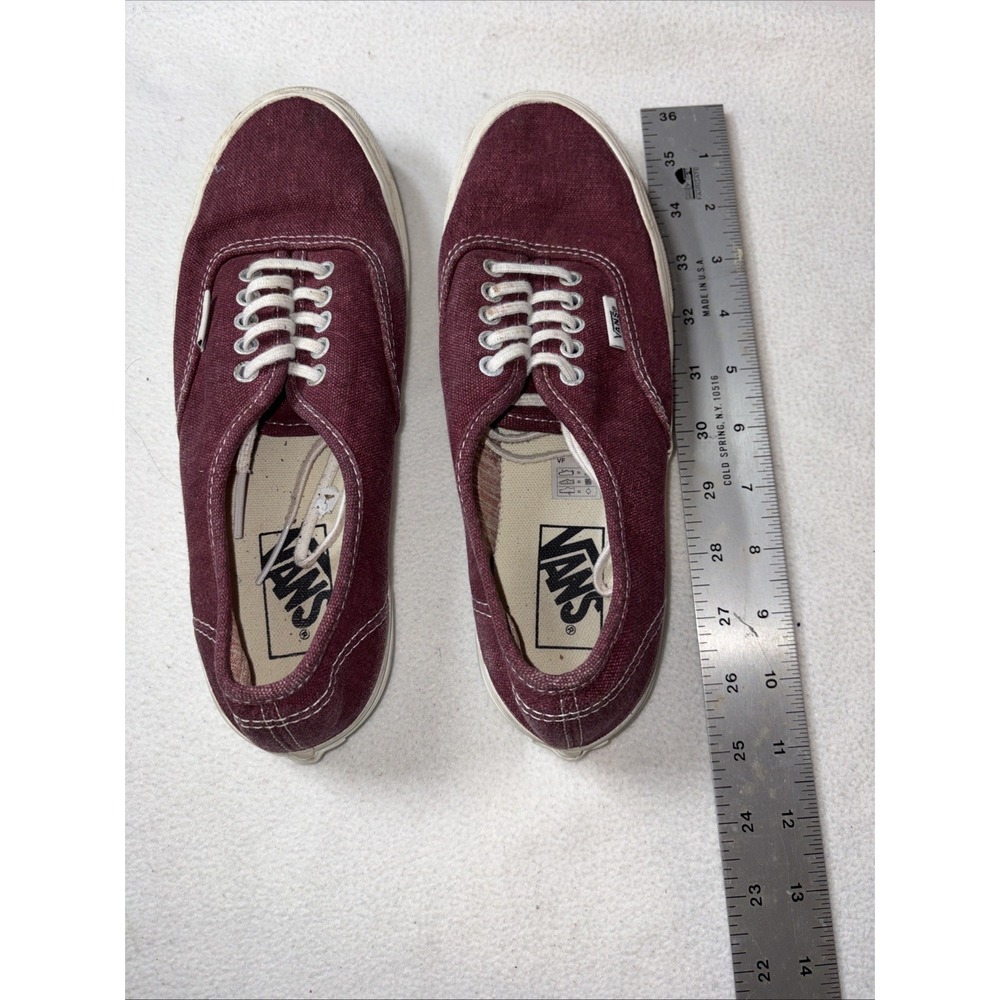 VANS W 8 M 6.5Canvas Berry Sneakers